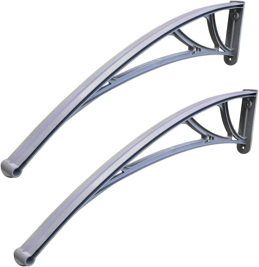 Soporte Blanco Aufun Marquesina para Puertas y Ventanas 300 x 100 cm