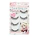 Voberry Women Gril Lady Big Sale! 5 Pair/lot Crisscross False Eyelashes Lashes Voluminous HOT Eye Lashes (Black)