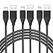 KUOOL Charger for Phone 3 Pack (10 FT/ 6 FT/ 3 FT) Light-ning Cable Nylon Braided USB Charger Cord for Phone X/8/8 Plus/7/7 Plus/6/6s Plus/5s/5 and Pad and More