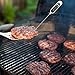 Digital Food Thermometer – Quick Read for Accurate Temperature Testing for Cooking Food, Liquid, Meat, Smoker, Kitchen and Barbeque BBQ Grilling with Stainless Steel Probe