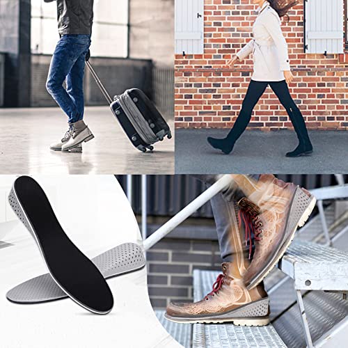 Height Increasing Shoe Insole(EU 35-43), Memory Foam Total Length Height Increase Invisible Insole Increase Heel Inserts Lift Insoles Height Increasing Insoles (2 cm)