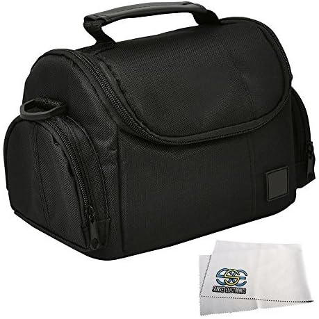 Medium Soft Padded Digital SLR Camera Travel Case/Bag with Clip-on Detachable and Adjustable Strap for Fujifilm FinePix XF1, X-E1, X-E2, X-PRO1, X10, X20, X30, X100, X100S, X100T & More