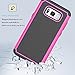 Galaxy S8 Plus Case,Berry Accessory(TM) [Drop Protection] Protective Case [Shock Proof] [Dual Lawyer] Hybrid Defender Armor Case Cover For Samsung Galaxy S8 Plus (2017) (Hot Pink)