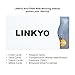 12-Pack LINKYO RFID Blocking Sleeves (10 Credit Card Holders, 2 Passport Protectors) Secure Identity Theft Protection Sleeve for Travel and Everyday Use - White