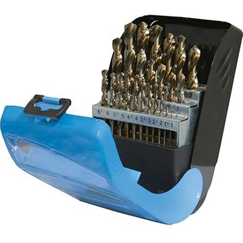 Buy 25 Piece 1mm13mm Cobalt Drill Bit Set Cut Steel Iron Titanium