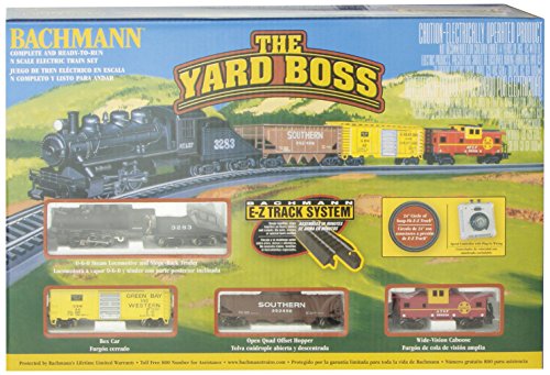 Bachmann Industries Yard Boss - N Scale Ready to Run Electric Train Set - Designed for Advanced Train Enthusiast