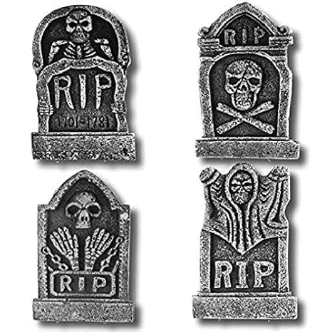 Halloween Daƒaƒa A C Cor 17 Foam Rip Graveyard Tombstone Halloween