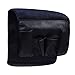 BCP Black Color Velvet Sofa Couch Chair Armrest Soft Caddy Organizer Holder for Remote Control, Cell Phone, Book, Pencil