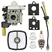 NIMTEK Carburetor Carb Replace Zama RB-K84 for Echo 265 Series Equipment SRM-265 SRM-266 primary