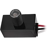 GBAYSA 1 Pack Outdoor Photocell Light Sensor,Dusk to Dawn Photo Control Sensor,Auto on Off Hard-Wired Post Eye Light Control,Photoelectric Switch Sensor for Lighting Fixtures