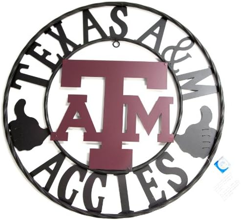 LRT SALES LLC NCAA Collegiate Wrought Iron Wall Decor