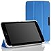 MoKo LG G Pad 7.0 Case - Slim Lightweight Smart Shell Stand Cover Case with Auto Wake / Sleep for LG G Pad V400 / V410 (LTE) / VK410 / UK410 / LK430 (G Pad F7.0) 7-Inch Android Tablet, BLUE