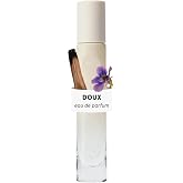 Glossier You Doux Eau de Parfum, Unisex Skin-Scent Enhancer, 8 ml | Earthy Woody, Sweet Violet, Palo Santo &amp; Ambrox Base Notes, Smells Different on Everyone, Layer &amp; Mix to Match Your Mood