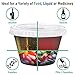 Fit Meal Prep 250 Pack 4 oz Jello Shot Cups with Lids, Disposable Souffle Portion Cups for Sauce