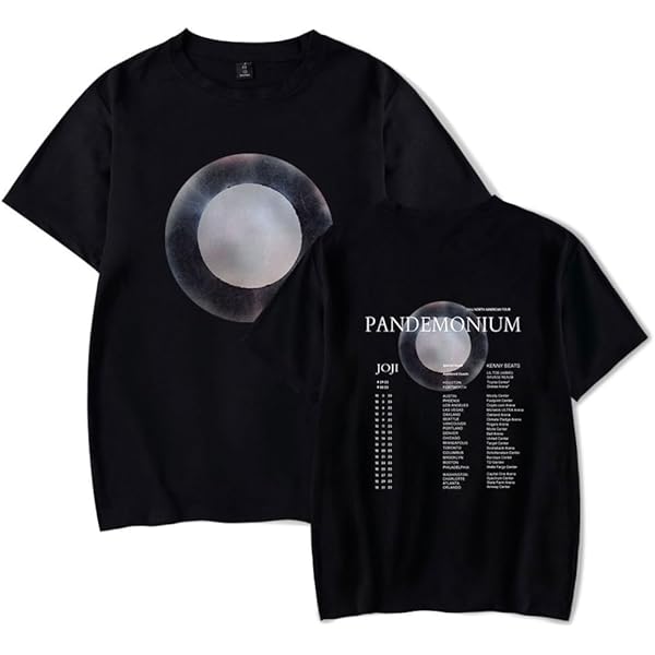 WJHYWDH Joji Smithereens 2024 T-Shirt Merch Casual Short Sleeved T