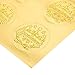 Certificate Seals Gold Embossed Award Stickers - 96 Count 1.7 in - Gold Foil Seals for Certificates & Great Effort Stickers