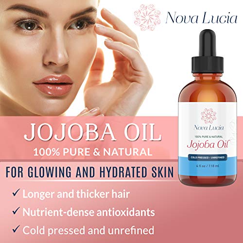 Jojoba Oil Cold Pressed Natural Unrefined Moisturizer Sun Spot