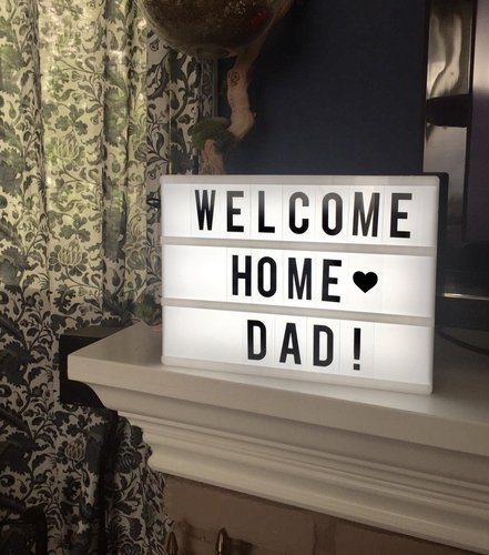 Light Up Cinema Light Box A4 Aize with 96 Letters LED Light DIY Message Box Battery/USB Powered (Light box with 96 Symbols)