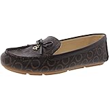 Calvin Klein Women's Linca Loafer, Espresso Logo, 11