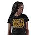 iApparel Queen Of Wakanda Women Black Shirt