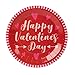 Valentine's Party Bundle, Includes Plates, Napkins, Cups, and Cutlery (Red, Pink, 24 Guests,144 Pieces)