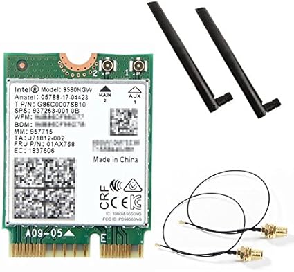 Amazon Periplus 第8 9世代core Iシリーズ専用 Cnvi 9560ngw 802 11ac Wave2 1 733mbps 2x2 Ht160 Mu Mimo Bluetooth5 5db 5ghz 2 4ghz ロッドアンテナ アンテナケーブル セット Intel Wireless Ac9560ngw採用 4th Quadrant マザーボード 通販