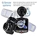 Amebay Dash Cam 2.31'' FHD 1080p Car Driving Camera DVR Video Recorder with Loop Recording,G-Sensor（Black