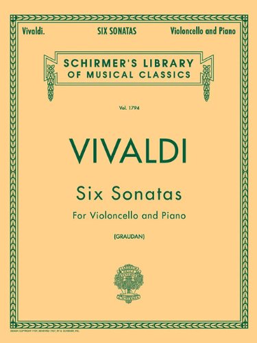 Six Sonatas for Violoncello and Piano by (Paperback)