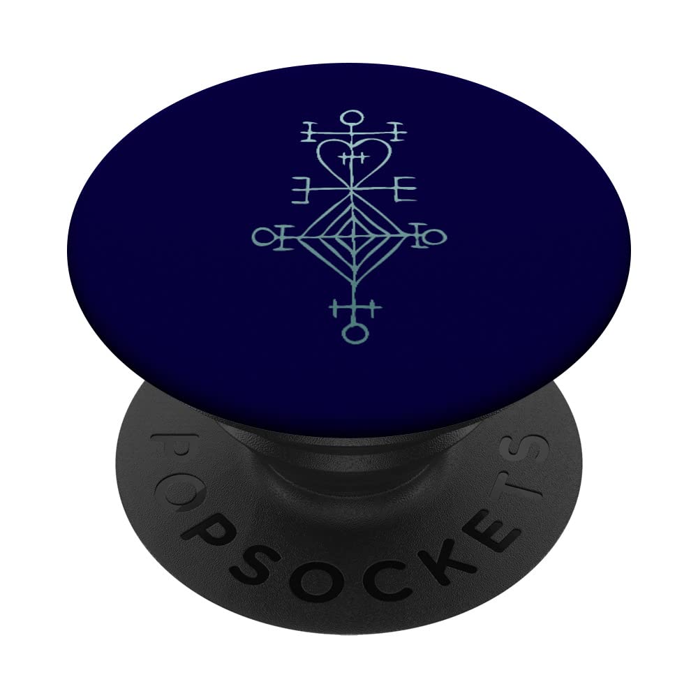 Astarstafur Iceland Love Sigil Magic Runic Symbolism Sorcery PopSockets Swappable PopGrip
