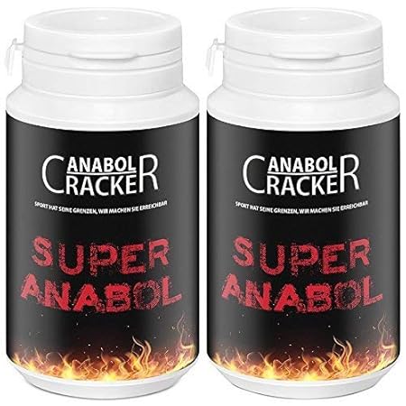 2 X Super Anabol, Muskelaufbau Anabolika, 100 Kapseln Energy, Testosteron Booster