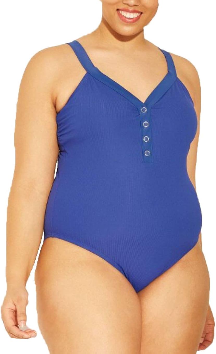cobalt blue one piece swimsuit