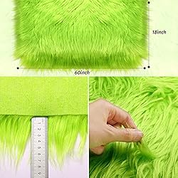 Faux Fur Fabric Christmas Fluffy Fuzzy Craft Shaggy