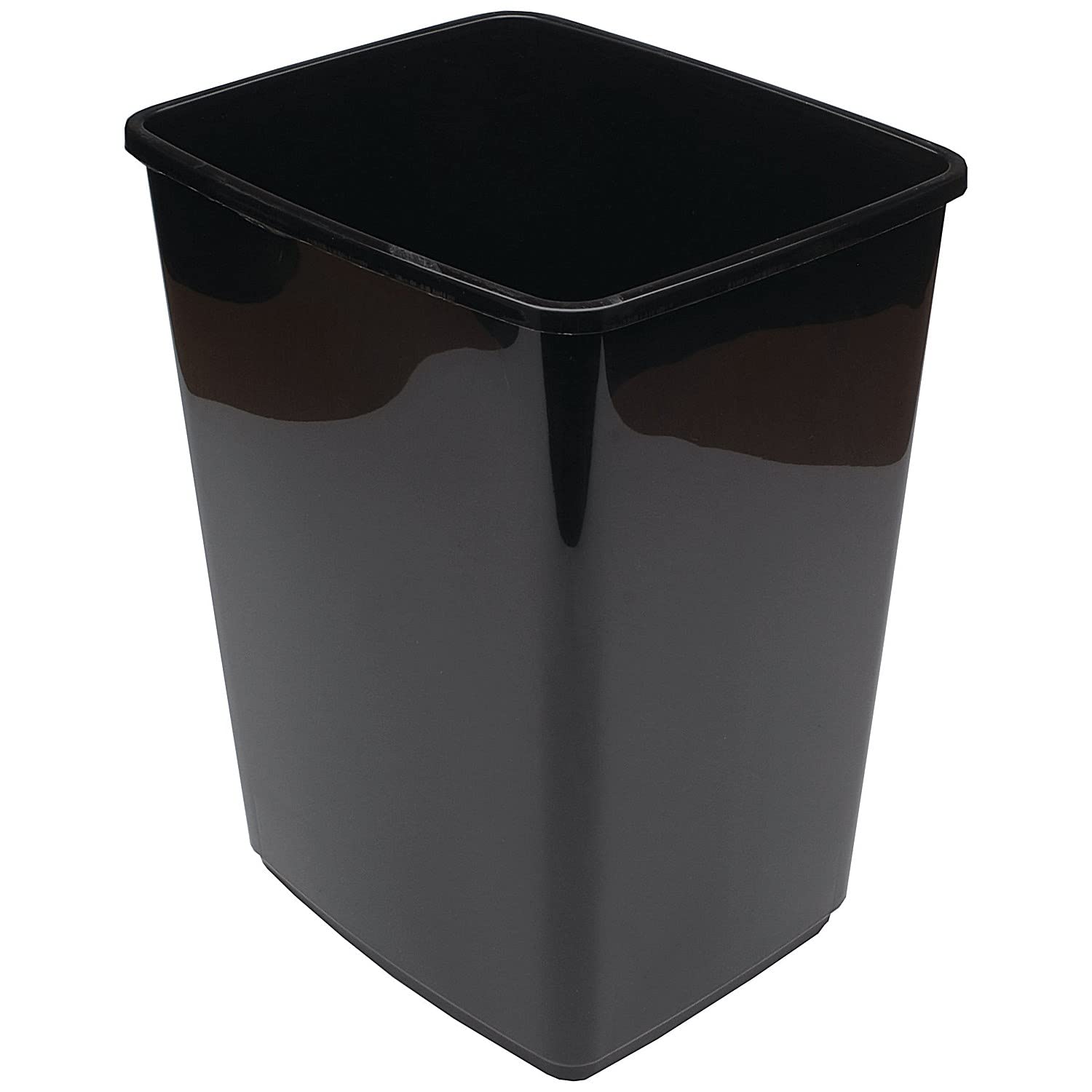 2Work Swing Bin Base Only 10 Litre Plastic Black 2W02385