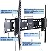 VideoSecu Tilt TV Wall Mount Bracket for Most 32-75 Inch Plasma LCD LED TV with VESA 100x100 to 684x400mm BXM