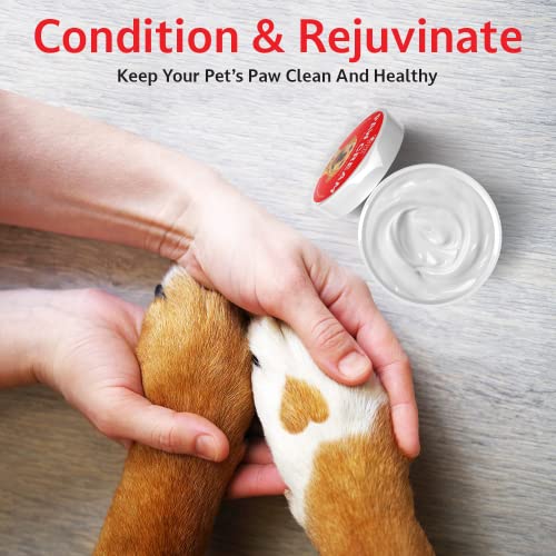 Pet Pull Paw Cream 2 PK Dog Paw Protector for Heat, Cold & Rough