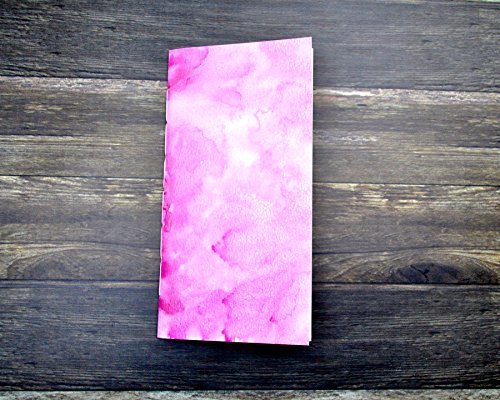 Pink Shimmer Cover Travelers Notebook Insert Various Sizes