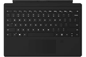 Microsoft Surface Pro Type Cover Fingerprint ID - Black 1755 GKG-00021 Bilingual (English/French) Black