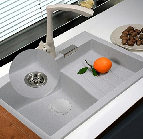 Lihin Christmas Indoor Decoration Bathtub Kitchen Sink Plug,Bathroom Rubber Sink Stopper Bathtub Drain Plug Bathroom Kitchen Accessories(White) - Thumbnail 5