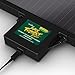 Battery Tender 021-1164 10W Solar Panel Charger and Maintainer with Built-in 3-step Automatic Microprocessor Controller, 540mA, Black, Green