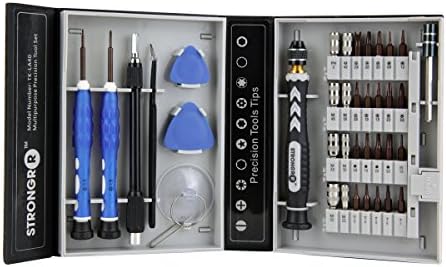 Strongrr New Premium Multipurpose 38-Piece Precision Tools Kit for Samsung 15.6" Geek Squad Certified Laptop 4GB Memory 500GB Hard Drive GCRF-NP300 Disassembly Repair Tool Set