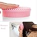 Fairy Baby Bath & Shower Silicone Loofah Brush for Face and Body Gentle Scrub-Massage Brush