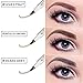 Microblading Tattoo Eyebrow Pen with Four Tips,Waterproof Ink Gel Tint Drawing Eyebrow Pencil,Long Lasting Smudge-Proof Natural Hair-Like Defined Brows All Day (Brown)