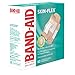 Band-Aid Brand Skin-Flex Adhesive Bandages for First Aid & Wound Care of Minor Cuts, Scrapes & Burns, Flexible Sterile Bandages Great for Fingers, Hands & Knees, Assorted Sizes, 60 ct