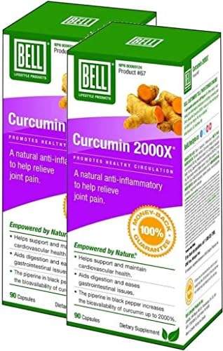 Bell Curcumin 2000X (90 Caps) 2-Pack