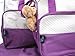 SoHo diaper bag Lavender 8 pieces nappy tote bag unisex for baby mom dad stylish insulated unisex multifunction waterproof large capacity includes changing pad stroller straps Lavender