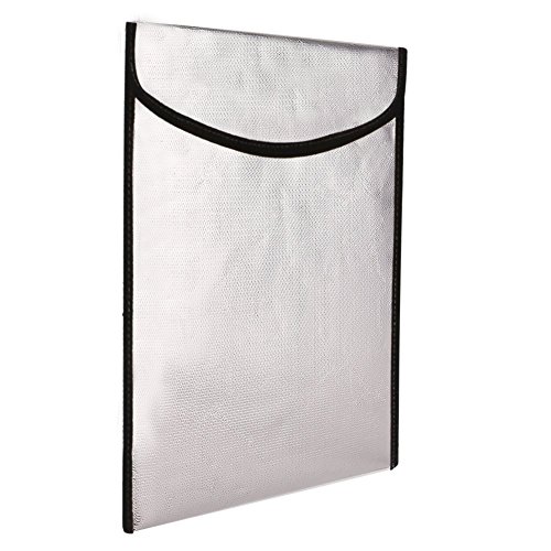Btg fireproof document safe bag (13x10 inch), non-itchy…