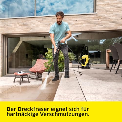 Kärcher Hochdruckreiniger K 7 WCM FJ, Druck: max. 180 bar, Fördermenge: 600 l/h, Flächenleistung: 60 m²/h, Gewicht: 17,1 kg, HD-Pistole, Vario Power-Strahlrohr, Dreckfräser, Schaumdüse thumbnail 3