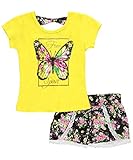 Dollhouse Girls Butterfly Spirit 2 Piece Short Set