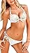 Blidece Womens Push up Bikini Personality Pure Design Swimsuit 2 Piece