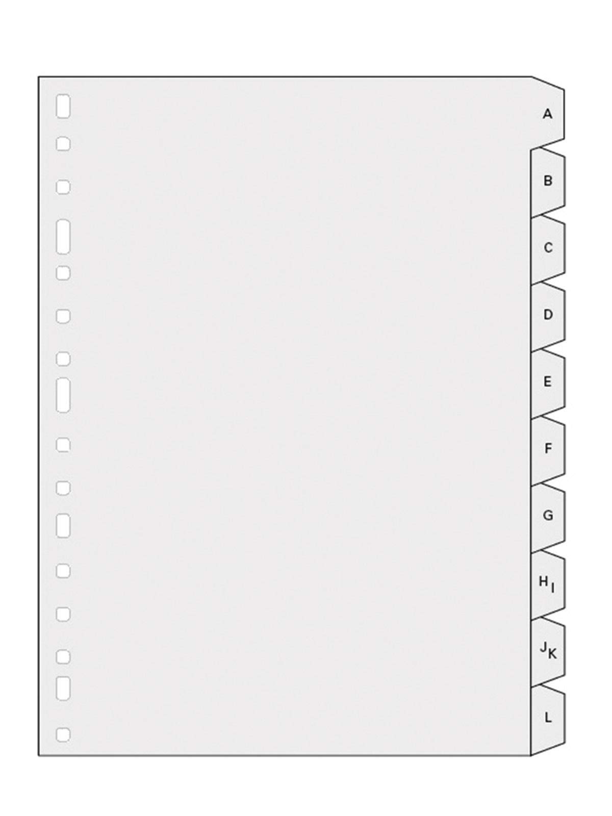 Multifin 4615501 Alphabet Spacer